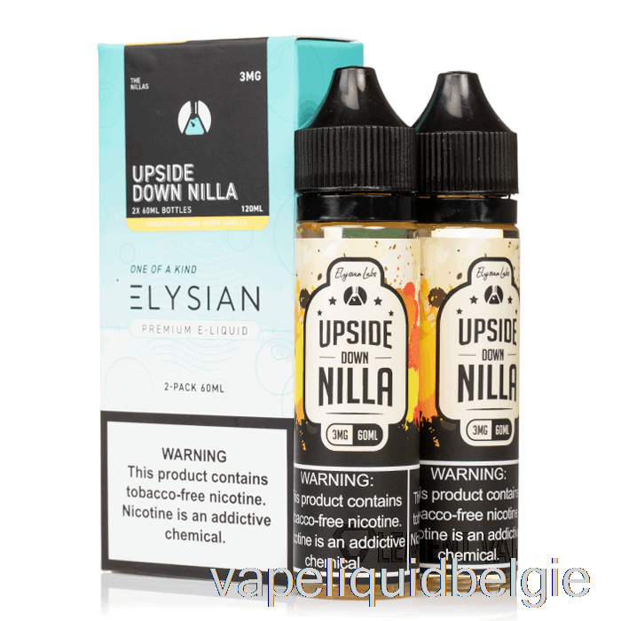 Vape Smaken Ondersteboven Nilla - Elysian Labs - 120ml 6mg